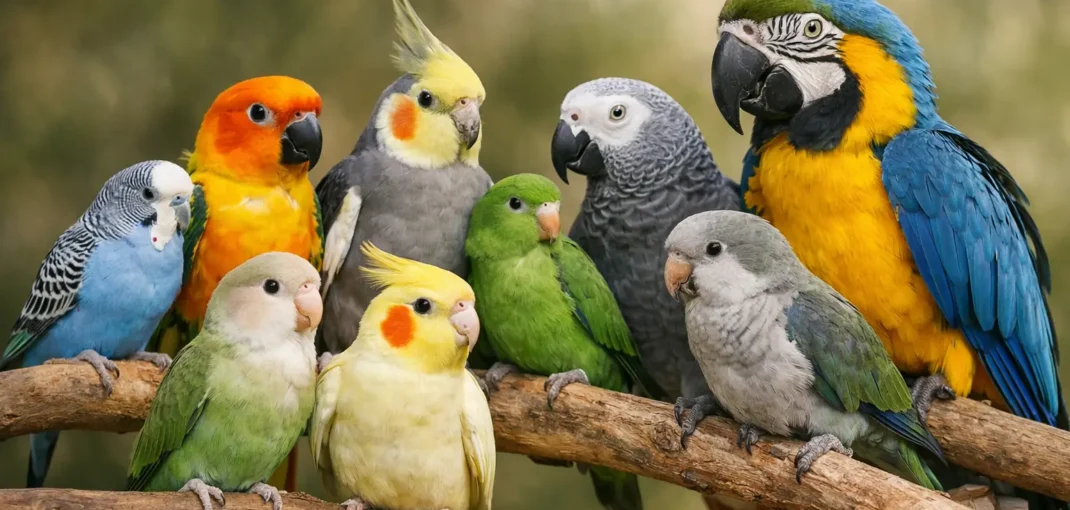 8 Good Parrots for Beginners to Know