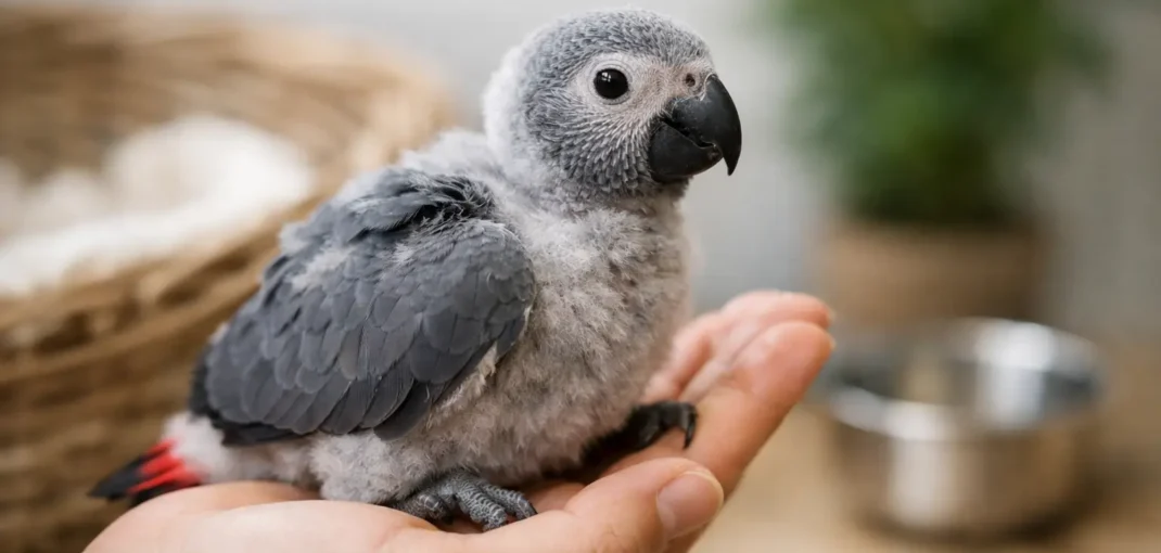 Baby African Grey Parrot: What to Expect