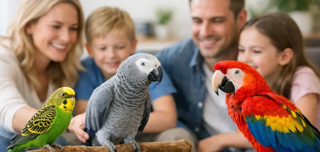 Best Parrot for Families: What to Choose
