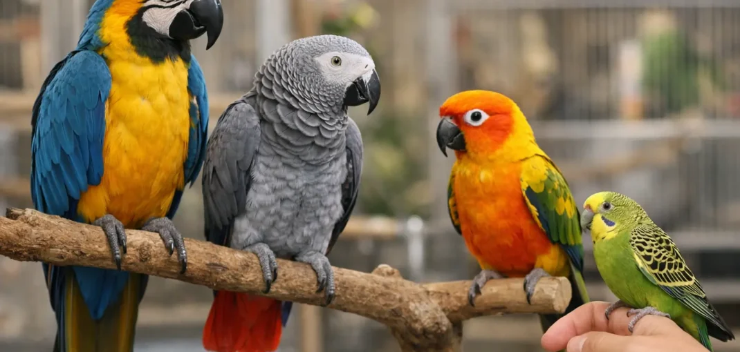 Companion Parrots for Sale: How to Choose