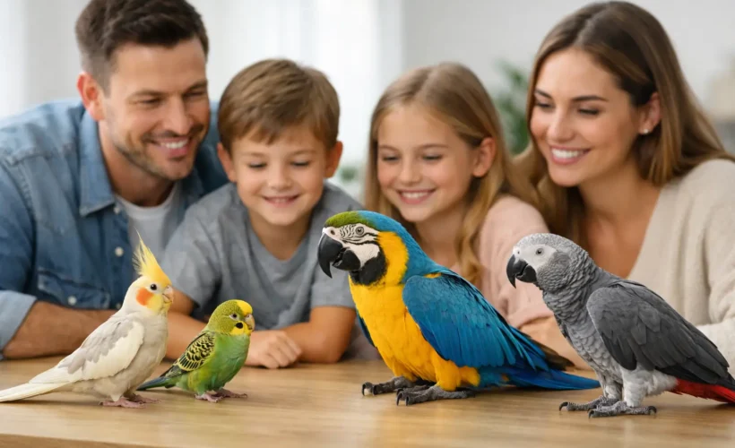 How to Choose a Family Parrot
