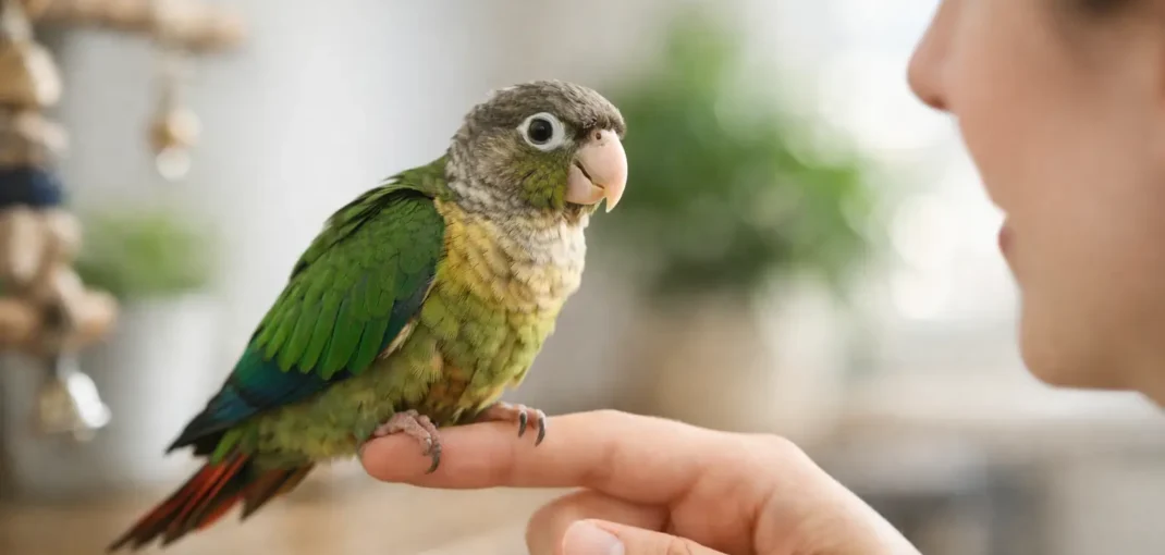 How to Tame a Young Parrot at Home
