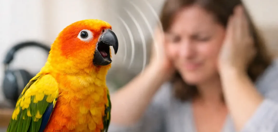 Sun Conure Noise Level: How Loud Are They?