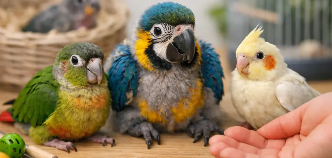 Baby Parrots for Sale: How to Choose Right