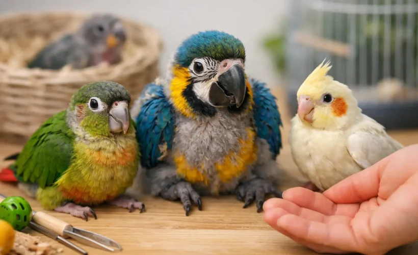 Baby Parrots for Sale: How to Choose Right